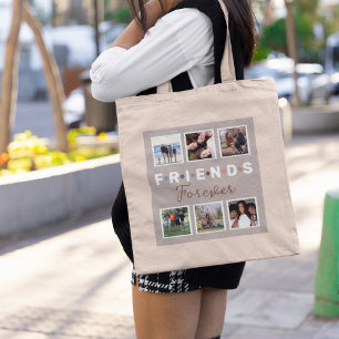 Tote Bag Collection photo moderne Beige Friends Forever