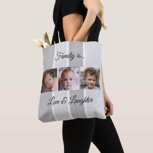 Tote Bag Coller ajouter vos propres photos personnalisées b