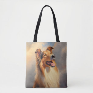 Tote Bag Collie rugueuse / Collie écossais