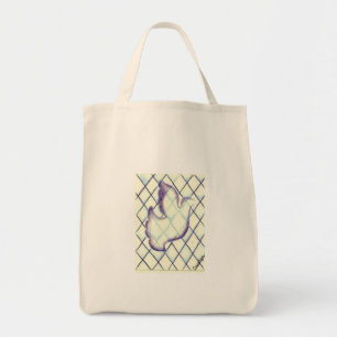 Tote Bag Colombe transparente