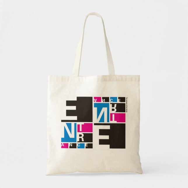 Tote Bag (Color) [Grid] (Devant)