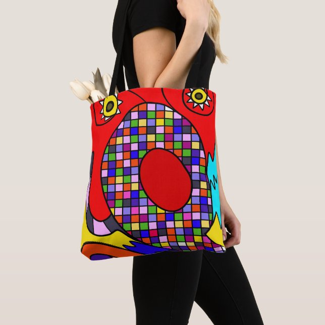 Tote Bag Coloré résumé (De près)