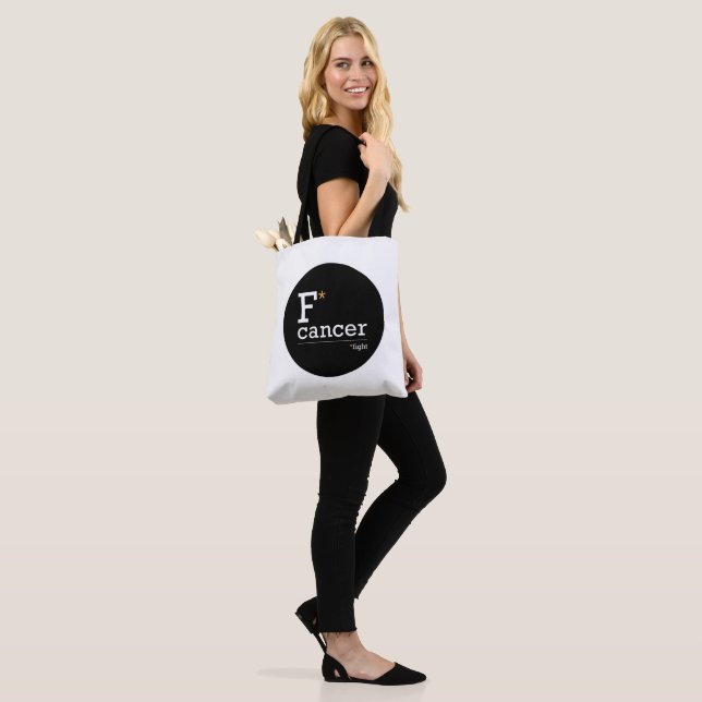 Tote Bag combattre le cancer fourre-tout (Sur le modèle)