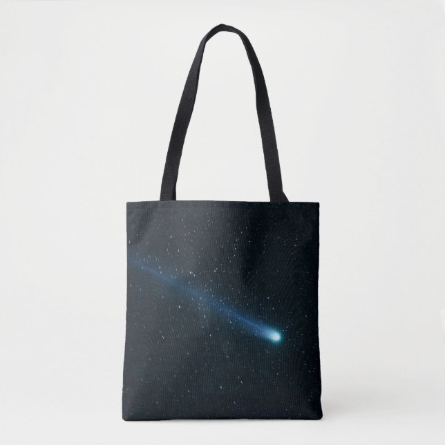Tote Bag Comète dans le ciel nocturne (Devant)