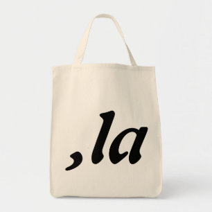 Tote Bag Comma La Kamala Harris - Conception de texte custo