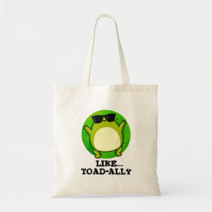 Tote Bag Comme Un Jeu De Toad Drôle