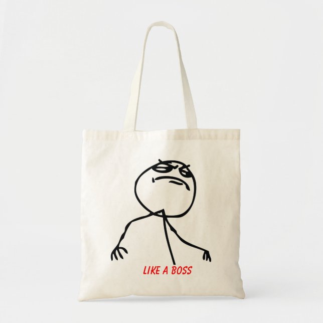 Tote Bag Comme un patron (Devant)