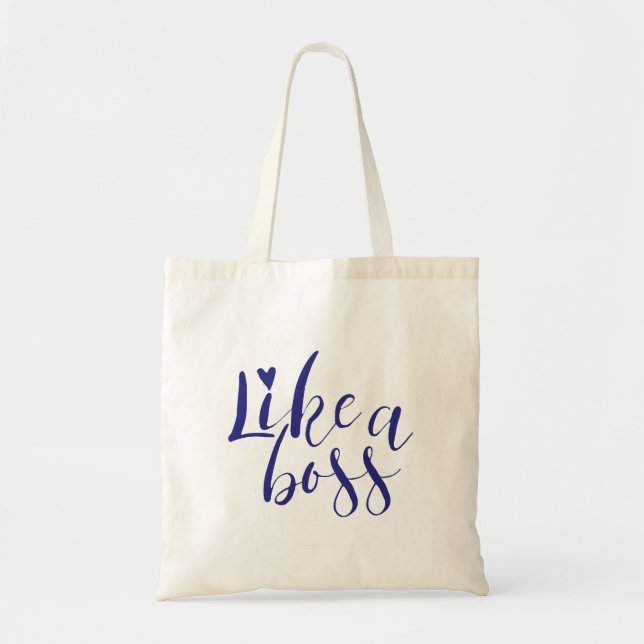 Tote Bag Comme un patron (Devant)