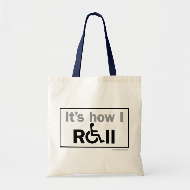 Tote Bag Comment je roule… (Devant)