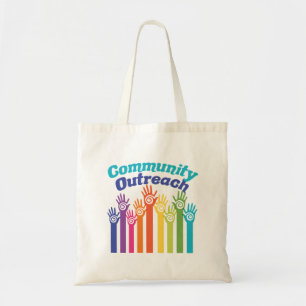 Tote Bag Community Outreach Services Program Helping Hands