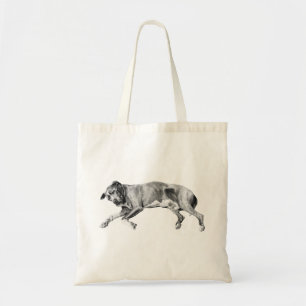 Tote Bag Compagnon de chute de carte, endormi profondément