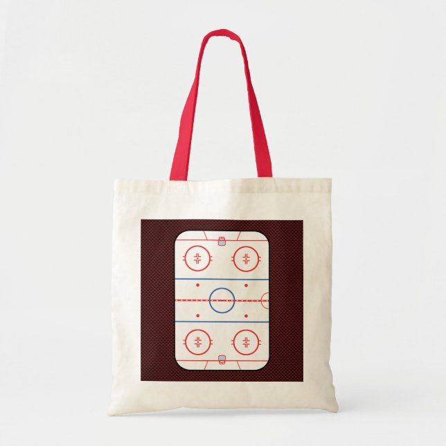 Tote Bag Compagnon de hockey Autographe prêt (Devant)