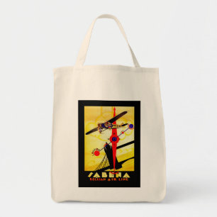 Tote Bag Compas Art déco Sabena