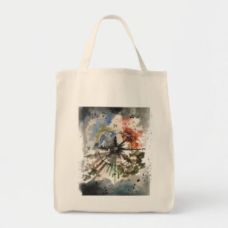 Tote Bag Compass Grocery Fourre-tout