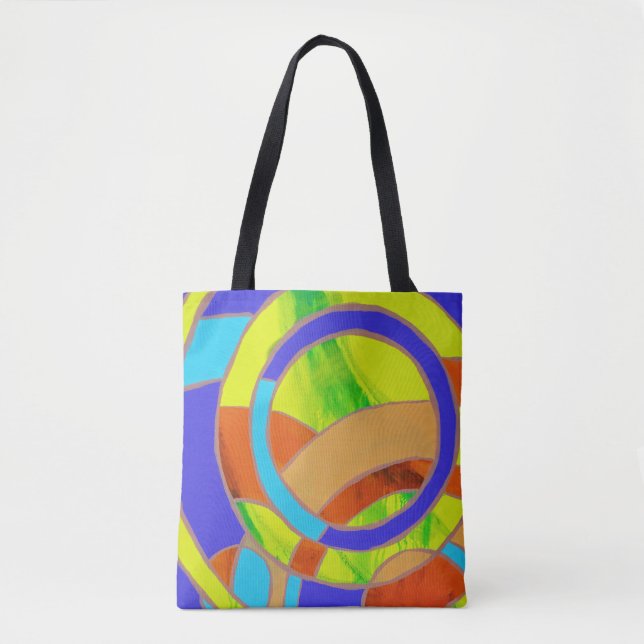 Tote Bag Composition #27 par Michael Moffa (Devant)