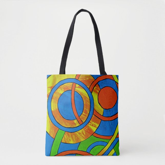 Tote Bag Composition #29 par Michael Moffa (Devant)