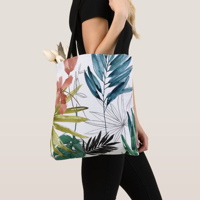 Tote Bag Composition tropicale (De près)