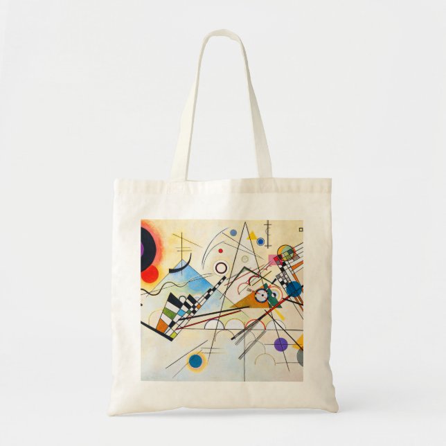 Tote Bag Composition VIII en Kandinsky (Devant)