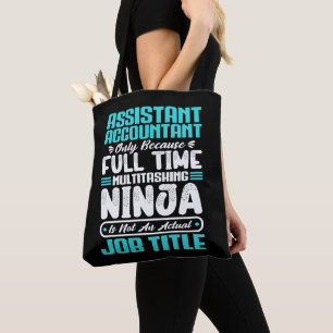 Tote Bag Comptable adjoint Titre du poste Profession amusan