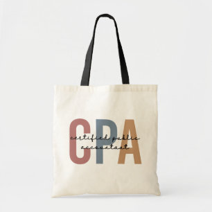 Tote Bag Comptable public certifié Retro CPA