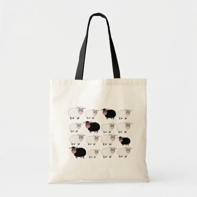 Tote Bag Compte des moutons (Devant)