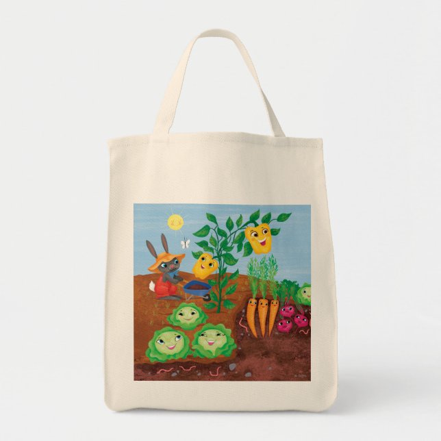 Tote Bag Compte-Jardin de temps (Devant)