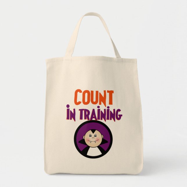 Tote Bag Compter dans l'entraînement des t-shirts et des ca (Devant)