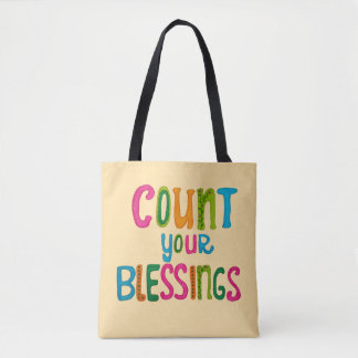 Tote Bag Comptez vos bénédictions