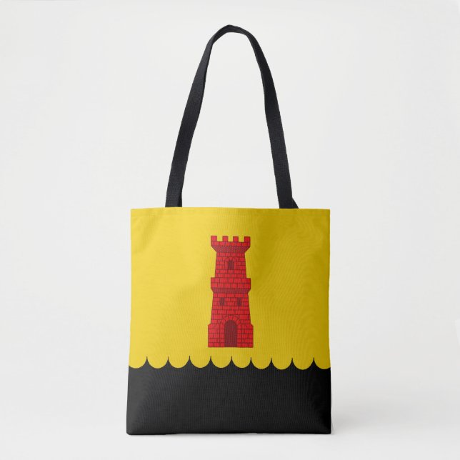 Tote Bag Comté de Blackwater Conservez l'insigne de populac (Devant)