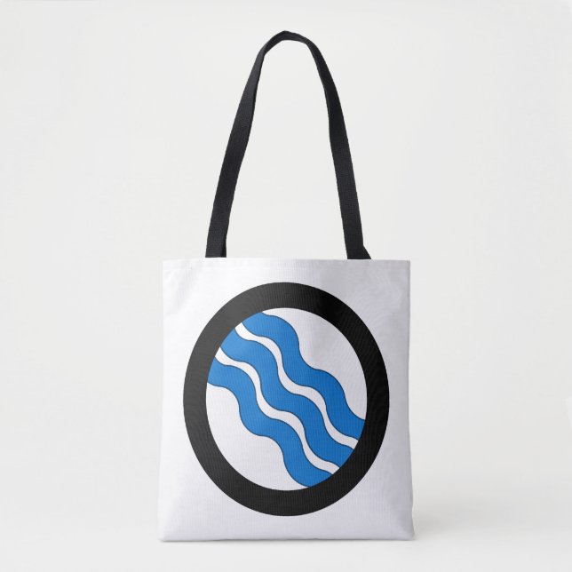 Tote Bag Comté de Lyndhaven Badge Populace Fourre-tout (Devant)
