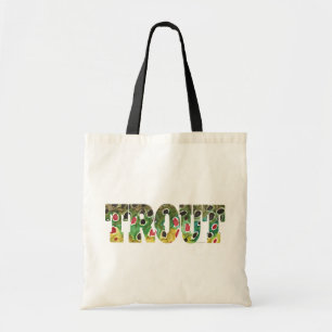 Tote Bag Conception Brown de truites