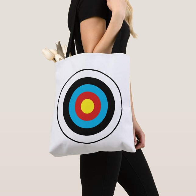 Tote Bag Conception cible Bullseye (De près)