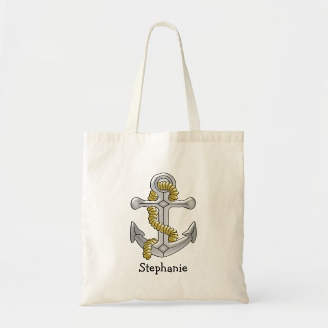 Tote Bag Conception d'ancre (Devant)