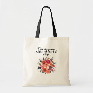 Tote Bag Conception d'appréciation de l'éducateur façonnant