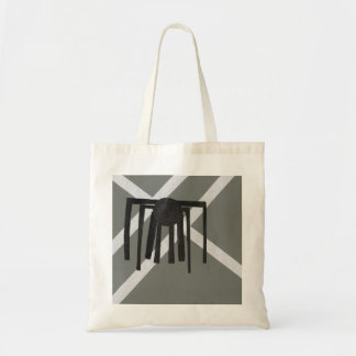 Tote Bag Conception d'araignée géométrique