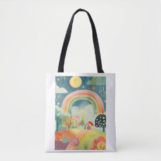 Tote Bag Conception d'art de pépinière