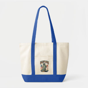 Tote Bag Conception d'art pour la liberté patriotique