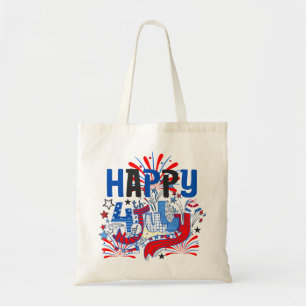 Tote Bag Conception de célébration patriotique du 4 juillet