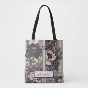 Tote Bag Conception de fleurs architecturales Aria-Urban Bl