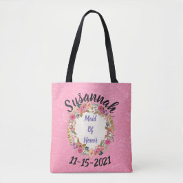 Tote Bag Conception de la couronne florale d'honneur