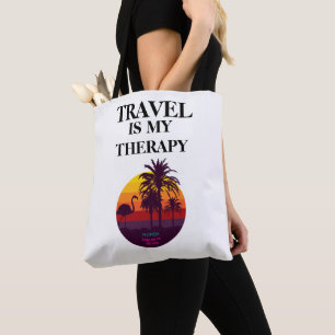 Tote Bag Conception de la thérapie de VOYAGE