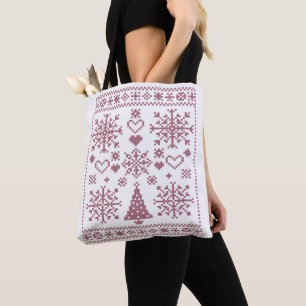 Tote Bag Conception de l'échantillonneur croisé de l'amant
