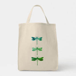 Tote Bag conception de libellules colorées