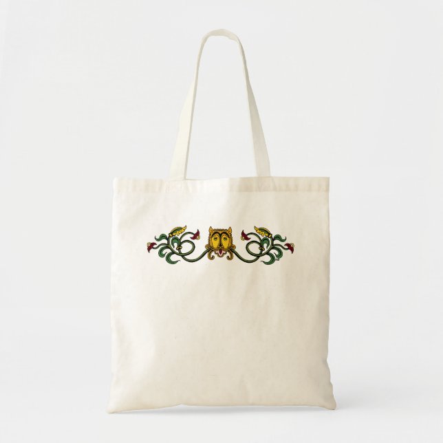 Tote Bag Conception de lion médiéval (Devant)