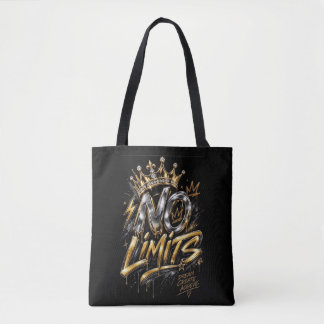 Tote Bag Conception de luxe Couronne Or Sans Limites
