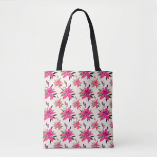 Tote Bag Conception de motif floral Fleurs roses