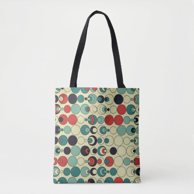 Tote Bag Conception de motif géométrique abstrait sans cout (Devant)