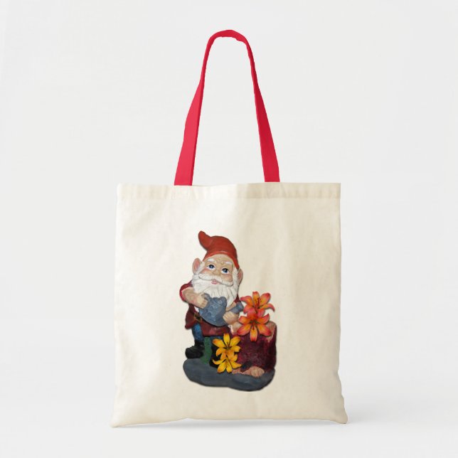 Tote Bag Conception de photo de gnome (Devant)