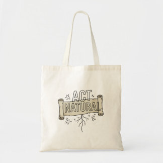 Tote Bag Conception de racine naturelle Acte esthétique Sho