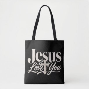 Tote Bag Conception de sublimation chrétienne